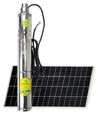 Obrázek produktu pro Solární čerpadlo pro hlubokou vodu, výkon 750 W, maximální průtok 2 T/h, 48 V, 60 V, 750 W (pouze čerpadlo)