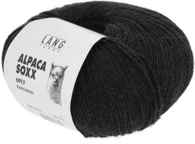 Produktbild von Lang Yarns - Alpaca Soxx 6-fach/6-PLY 0004 schwarz