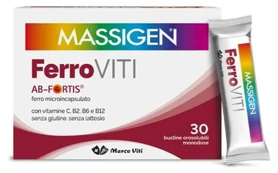 Image de MASSIGEN FERROVITI : 30 sachets orosolubles