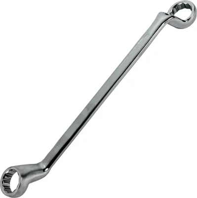 Zdjęcie produktu dla Klucz oczkowy odgięty 25x28 mm 75° CrV