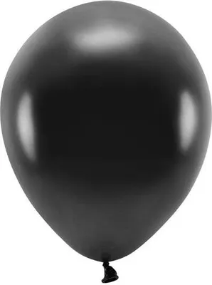 Produktbild von Öko-Luftballons 30cm metallic, schwarz (1 Packung / 100 Stück)