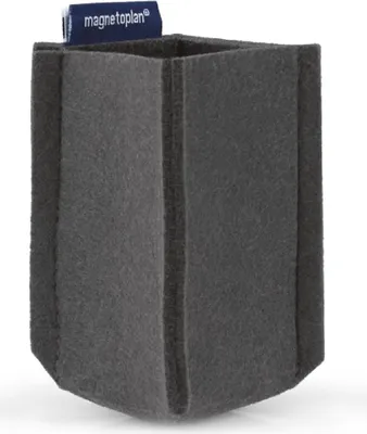 Immagine prodotto di magnetoplan 1227601 magnetoplan magnetoTray vassoio portapenne, piccolo, grigio