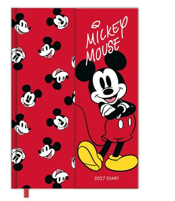 Produktbild von Mickey Mouse - Luxus Buchkalender 2027