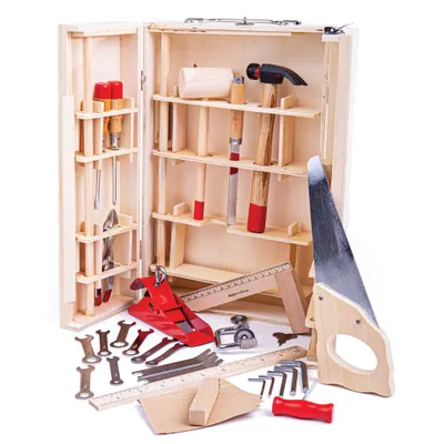 Produktbild von Bigjigs Toys Case mit Junior-Werkzeugen