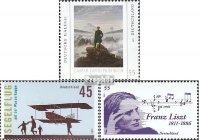 Produktbild von Briefmarken BRD (BR.Deutschland) 2011 Mi 2840,2842,2846 (kompl.Ausg.) gestempelt Deutsche Malerei