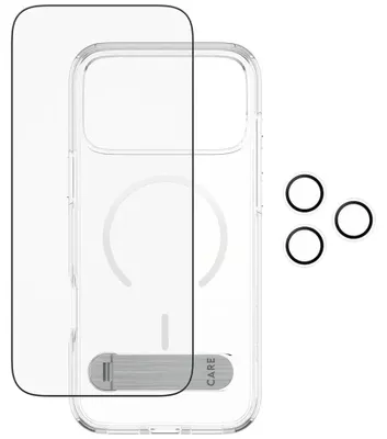 Imagen del producto de PanzerGlass | Pack "CARE" de PanzerGlass, 3 en 1, para iPhone 17 Pro Max