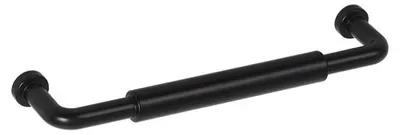 Produktbild von Schaffner FLO BLACK Möbelgriff 128mm aus Zinklegierung