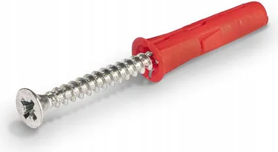 Produktbild von Universaldübel 6x28mm mit Schraube 4,0x35mm 10 Stk