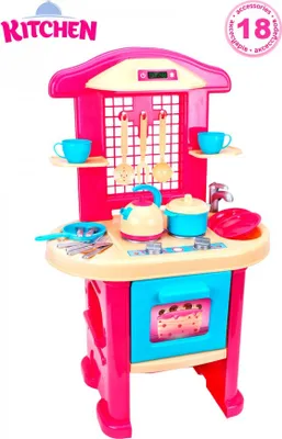 Immagine prodotto di CUCINA PER BAMBINI, 18 elementi, 76CM 3039