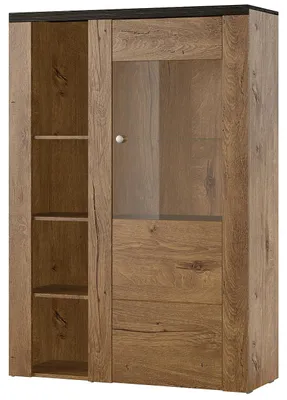 Produktbild von Vitrine LORAN LO44 lefkas eiche / touchwood