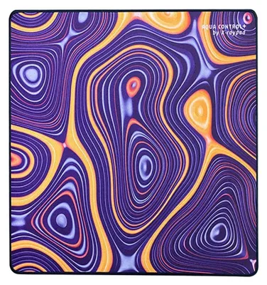Obrázok produktu pre Herná podložka pod myš, rozmer 450x400x3 mm, farby: červená, oranžová, modrá