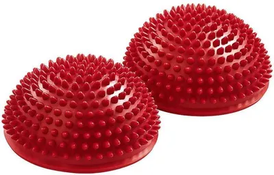 Produktbild von Smyslové polokoule 2 ks červená sada