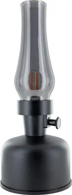 Produktbild von Schwaiger Akku-Tischleuchte Retro Design schwarz dimmbar