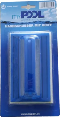 Produktbild von myPOOL Handschrubber mit Griff für die Poolreinigung