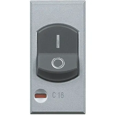 Immagine prodotto di BTICINO axolute HC4301/16 - interruttore magnetotermico 1P+N 16A 3kA 1 modulo