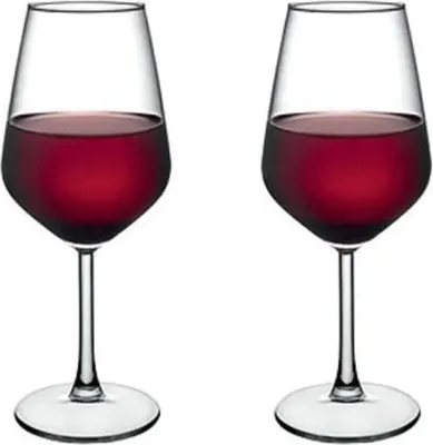 Produktbild von Pasabahce 6er Rotwein Weinglas ALLEGRA 350ml Gläser-set
