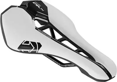 Produktbild von PRO Sattel Stealth Performance 142 mm Weiß - aerodynamischer Rennradsattel mi....