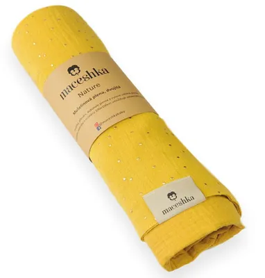 Obrázek produktu pro Mušelínová dvojitá plena Maceshka Nature mimosa+mimosa
