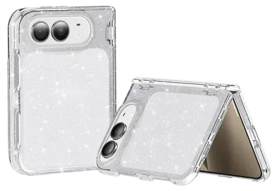 Zdjęcie produktu dla Etui Avizar, błyszczące, dla iPhone Duo, z elastyczną ochroną przed wstrząsami, kolor biały