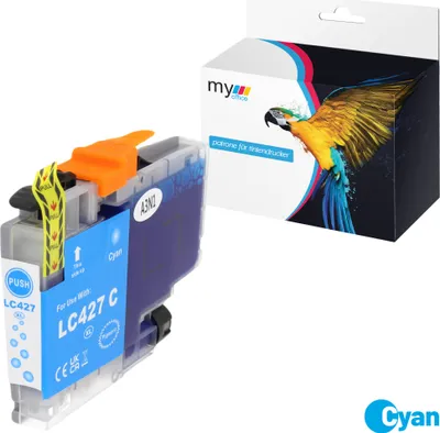 Produktbild von Tinte "LC427XL" für Brother HL-J6010DW MFC-J5955D MFC-J6955DW MFC-J6955DW MFC-J6957DW Cyan