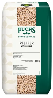 Obrázek produktu pro Fuchs Professional Pepř bílý celý pepř speciální 1000g
