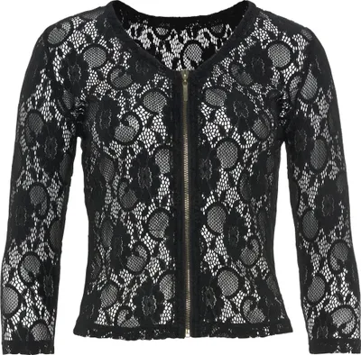 Produktbild von LASCANA Cardigan schwarz Größe 48/50