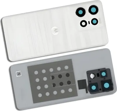 Produktbild von Motorola Edge 50 Pro – Akkudeckel – Original Ersatzteil – Silber