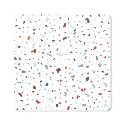 Produktbild von MuchoWow® Mauspad Mousepad Terrazzo - Abstrakt - Muster 30x30 cm - Mousepads - Maus Mat - Pad - Mausunterlage - Gaming