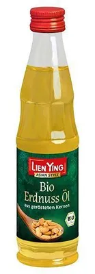 Produktbild von Erdnuss Öl aus gerösteten Kernen