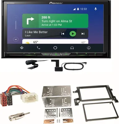 Produktbild von Pioneer AVH-Z9200DAB Android Auto Carplay Einbauset für Suzuki Grand Vitara JT