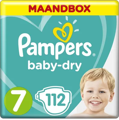 Produktbild von Pampers 81664580, Junge/Mädchen, Windel mit Klebeband, 15 kg, Mehrfarbig, Velcro, 12 h