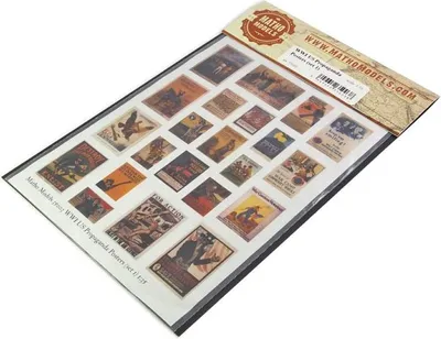 Productafbeelding van Propagandeposters uit de Eerste Wereldoorlog (set 1) / 1:35