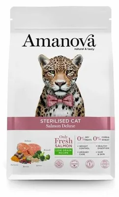 Produktbild von Amanova Sterilisierte Lachskatze