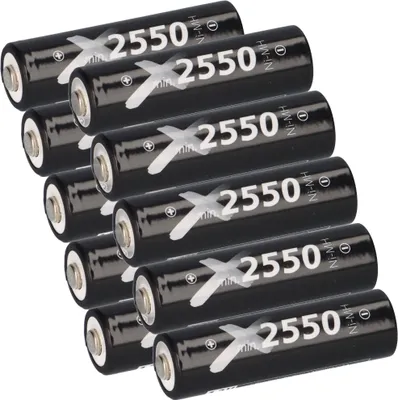 Produktbild von 10x XCell Mignon Akku AA LSD Plus Ni-MH 1,2V 2550 mAh low self-discharge