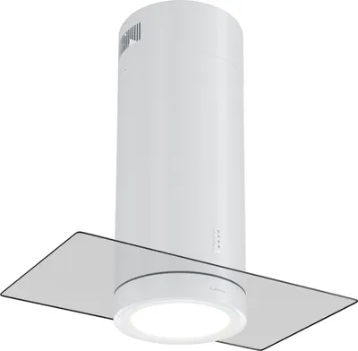 Produktbild von Klarstein Insel-Abzugshaube, Umluft-Dunstabzug mit 544m³/h Luftstrom, Verstellbare Inselhaube Umluft, Freihängend, Kronleuchter-Design, 3 Stufen, Aktivkohle-Filter, Dunstabzugshaube Deckenmontage