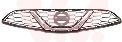 Produktbild von VAN WEZEL 3335510 Kühlergrill Frontgrill für NISSAN MICRA IV (K13) Chrom