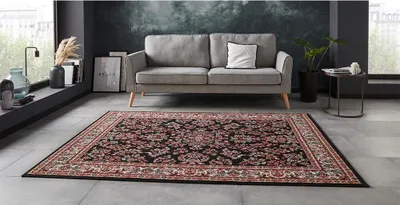 Produktbild von Leva Teppich 160 cm x 220 cm Alana Schwarz