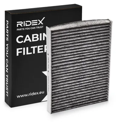 Produktbild von RIDEX 424I0508 Aktivkohle Innenraumfilter Pollenfilter für FORD Fiesta Mk6 Schrägheck (JA8, JR8) Fiesta Mk7 Schrägheck Puma SUV B-MAX (JK) ECOSPORT