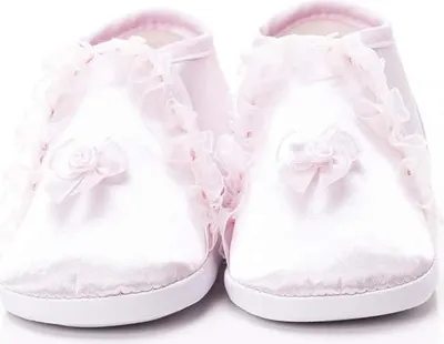 Produktbild von Toma Baby Rüsch Taufschuhe Rosa 13cm / EU21
