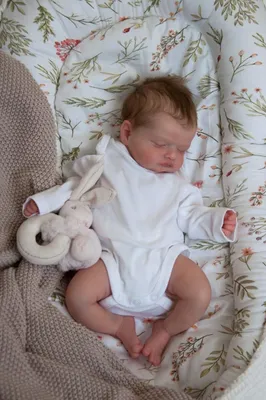 Image de Poupée réaliste pour bébé, 48,4 cm, corps souple, en silicone, pour enfants