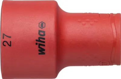 Obrázok produktu pre Nástrčný kľúč s 6-hrannou hlavou 1/2" 27 mm VDE Wiha | 4010995430863