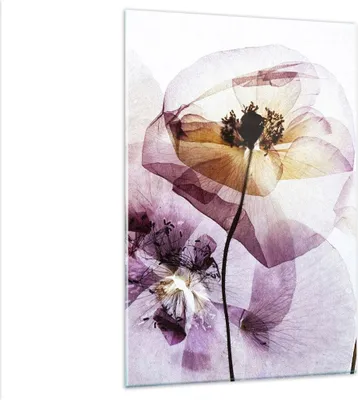 Produktbild von Bilder auf glas - Einteilig - blume sommer natur - 80x120cm - Glasbilder - Wandbilder - Bilder - zum Aufhängen bereit - Wanddekoration aus Glas - Glas Bilder - Wandbild auf Glas - GPA80x120-3821