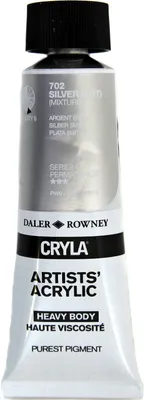 Obrázok produktu pre Daler Rowney Cryla Artists’ Akrylová farba Silver 75 ml 1 ks