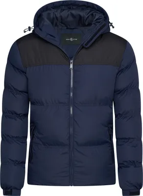 Produktbild von SOULSTAR Herren Winterjacke S2KRAGERO Puffer Jacke mit Kapuze warme Steppjacke
