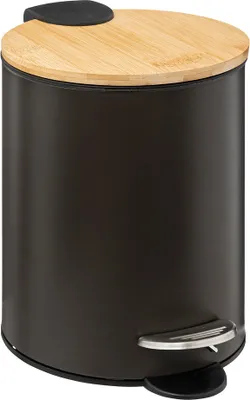 Obrázek produktu pro Eazy Living Odpadkový koš s pedálem 3 l Cici Black