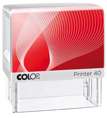 Image de COLOP Tampon texte Printer 40 avec logo