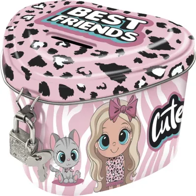 Produktbild von Skarbonka Met Zam Serce Best Friends 10 Derform Fol