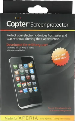 Produktbild von Copter Fullbodyfilm, Sony, Xperia Z1 Compact, Transparent