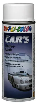 Produktbild von Dupli-Color CAR´S Rallye-Lack Weiß, matt - 400ml