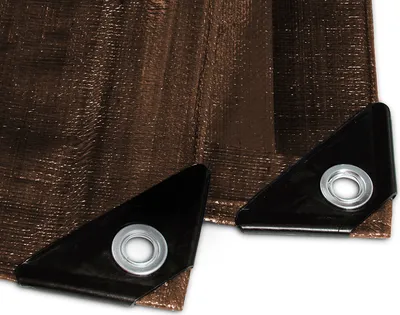 Produktbild von Abdeckplane 80 g/m² 2 x 3 m braun